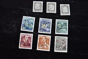 EAST GERMANY 1955 S O29 O31-O31 CTO+ S259-264 MNH - Picture 1 of 13