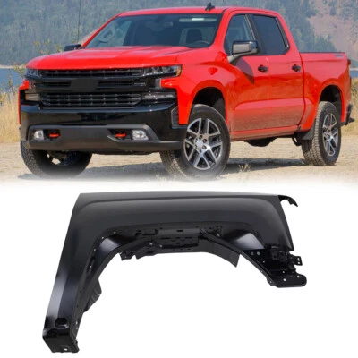 Guardabarros para Silverado 2500 2015 2016 2017 2018 2019 lado derecho acero imprimado Foto 1 de 4