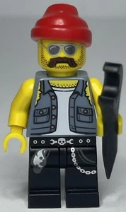 Lego Motorcycle Mechanic (Minifigure, COL160, CMF Series 10, 71001) Canadian - Picture 1 of 12