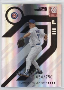 2005 Donruss Elite Turn of the Century /750 Greg Maddux #35 HOF