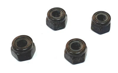 Tuercas de bloqueo de nailon para rueda de coche de radiocontrol de aluminio de aleación de nailon 4 piezas M5 escala 1/10 Foto 1 de 4