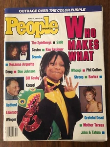 March 10th 1986 - People magazine w/Whoopi Goldberg on the cover - Imagen 1 de 3