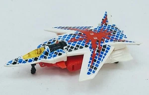 SPACE CASE TRANSFORMERS G2 CYBERJETS DECEPTICON HASBRO 1995 missing missiles - Picture 1 of 6