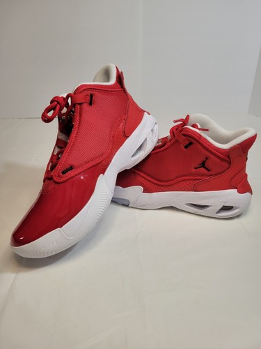 Jordan Max Aura 4 GS University Red DQ8404 601 Taglia 6 5y Donna 8 SENZA SCATOLA