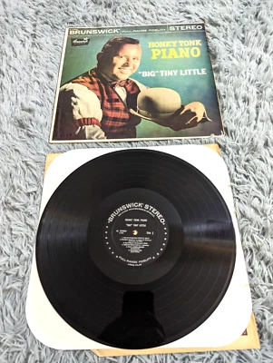 Big Tiny Little Honky Tonk Piano 1959 Brunswick LP 33 Rpm Vinyl Record BL 754049 Foto 1 de 4