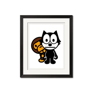 Póster estampado de A Bathing Ape Baby Milo x Felix The Cat Bape - Imagen 1 de 1
