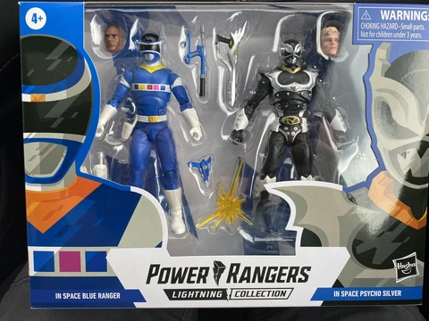 Power Rangers Lightning Collection In Space Blue Ranger Psycho Silver Figures Cover