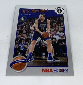 DIRK NOWITZKI MAVERICKS #282 2019/20 HOOPS PREMIUM STOCK TRIBUTE - Picture 1 of 2