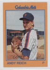 1989 Grand Slam Columbia Mets Andy Reich #22