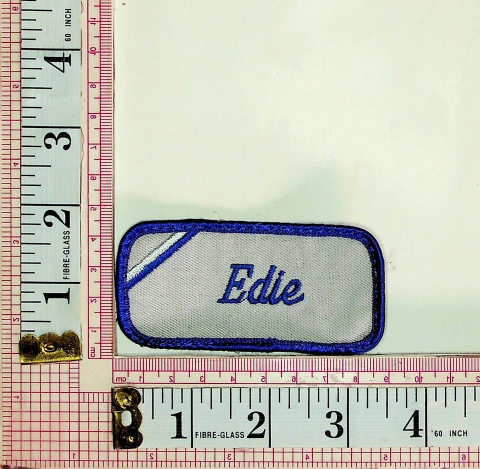 Edie Name Tag Uniform Patch Badge Applique Crest Logo Emblem - Image 1 of 1