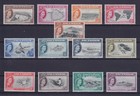 ASCENSION 1956, SG 57-69, COMPLETE SET, MNH