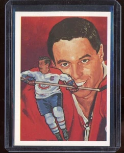 1983 Hall of Fame #31 Jean Beliveau Blank Back Super Condition !!! - Picture 1 of 2