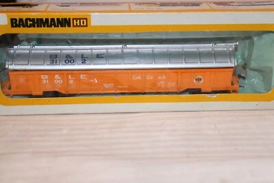 HO Scale Bachmann, 57' Covered Coil Car, Bessemer & Lake Erie Yellow #31002 1234 - Image 1 of 3