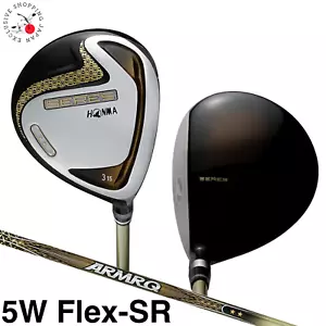 HONMA Beres 07 2019 Fairway Wood 5W 18 2S 2 Star ARMRQ 47 Graphite Shaft Flex SR - Picture 1 of 10