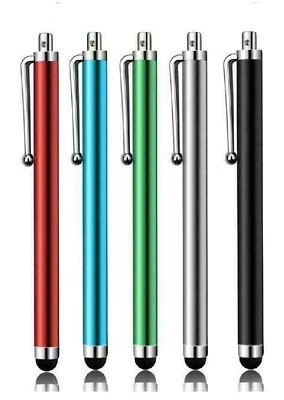 5 x TOUCH SCREEN STYLUS PEN FOR ALL IPhone IPad Tablet Android+ - Image 1 of 4