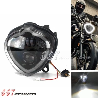 Conjunto de faros LED DRL Lo/Hi Beam para Kawasaki Vulcan S 650 EN650 2015-2025 Foto 1 de 4