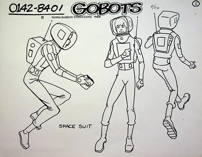 Challenge of the GoBots 1984 Producción COPIA Modelo Cel Hanna-Barbera Productions Foto 1 de 2