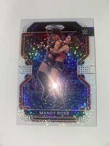 2022 Panini Prizm WWE Mandy Rose White Sparkle Prizm SSP #178 NXT