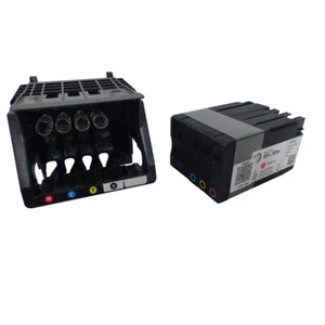 Genuine HP CR321A CR322A Printhead w/ 950 951 Setup Ink Cartridges - Afbeelding 1 van 1