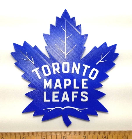 Toronto Maple Leafs 3D Hockey Logo (3 Versions) - Emblem, Ornament or Magnet !! Cover
