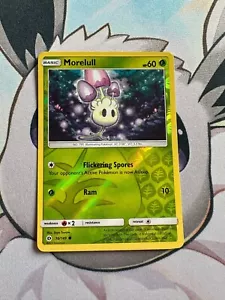 Pokémon GCC Morelull Set Base Sole e Luna 16/149 Olo inverso comune quasi nuovo - Foto 1 di 2