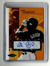 2005 Alex Gordon Kansas City Royals Just Justifiable Minors Autograph RC xx/200
