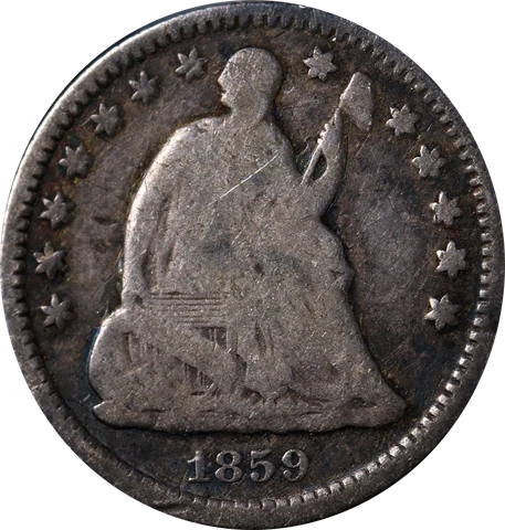 1859-O Seated Liberty Half Dime Great Deals From The Executive Coin Company Cover