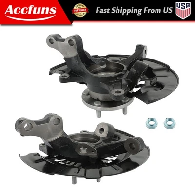 Par de cojinetes de buje de rueda y nudillo de dirección delantera para Toyota Camry 2007 2008-2011 Foto 1 de 4