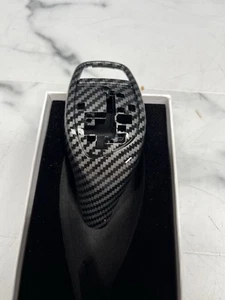 Gear Shift Knob Replacement Dry Carbon Fiber BMW F-Chassis F30 F32 F22 F25 F10 - Picture 1 of 6