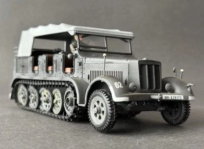 Ultimate Soldier 1:32 WWII German SdKfz. 7 8-ton Halftack 21st Century Toys 2002 - Image 1 of 4