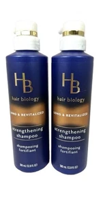 Two HB Hair Biology Long & Revitalized Strengthening Shampoo 12,8oz - Bild 1 von 3