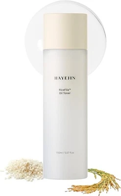 Toner de óleo de fila de arroz HAYEJIN - 2 em 1 toner hidratante de arroz coreano com niacinamida - Imagem 1 de 4