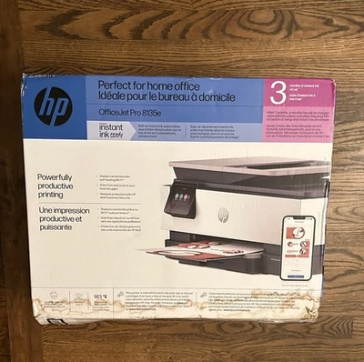 HP OfficeJet Pro 8135e Wireless All-in-One Printer - New - Open Box - Image 1 of 4
