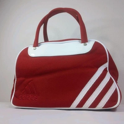 Adidas 90S 00S Bolso de Mano Boston Mini Bolso Edición Limitada Mujeres Modelo Raro Deporte VH Foto 1 de 4