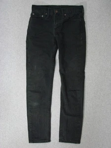 UB07438 2017 **LEVI'S** 510 SKINNY JEANS 27x30 (msr 28"x28") BLACK; SOLID JEANS - Picture 1 of 7