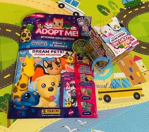 Adopt Me! Starterpaket Sticker Sammlung und 36 Packungen/verpackt Neu - Bild 1 von 4