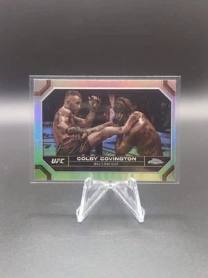 COLBY COVINGTON 2024 Topps Chrome UFC Negative Refractor  #48 Mint Condition  - Image 1 of 2