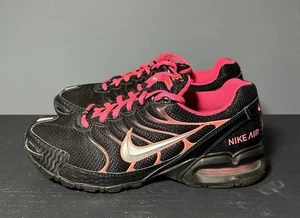 Nike Air Torch 4 Black & Pink Women's 7.5 Tennis Shoes Sneakers EUC - Picture 1 of 10
