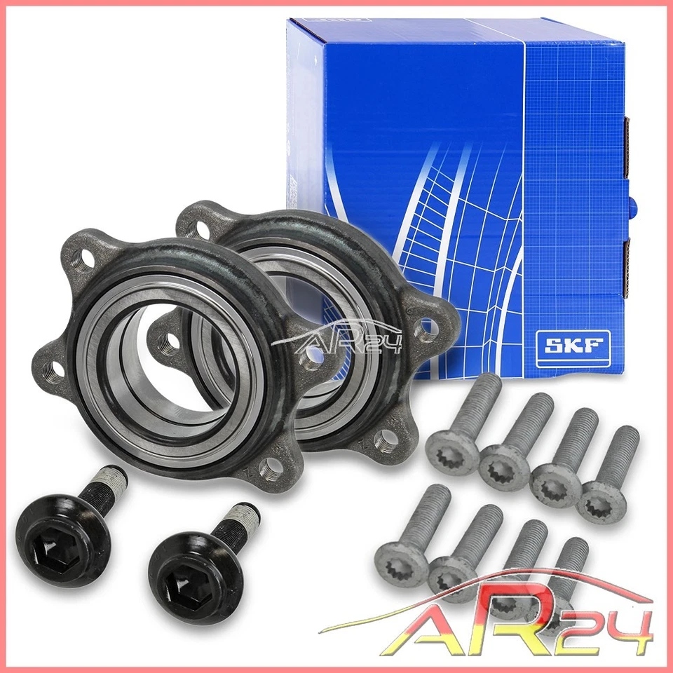 2X SKF COJINETE DE RUEDA DELANTERO TRASERO POR AUDI A4 8K B8 07- A5 8T A6 4G C7 - Imagen 1 de 4