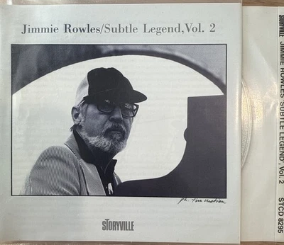 Jimmie Rowles Trio “Subtle Legend, Vol. 2’ CD VG Condition - Image 1 of 3
