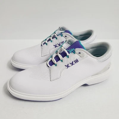 Nike Air Jordan ADG 5 Golf Shoes FQ6642-100 Size 6.5 White Grape Ice - Image 1 of 4