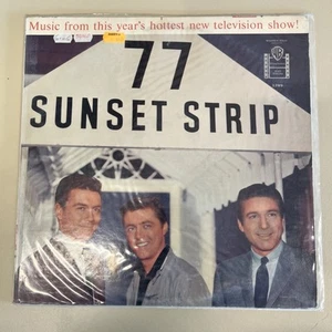 77 Sunset Strip 1959 TV Series Soundtrack 12" 33 RPM Jazz Pop Space Age Lounge - Imagen 1 de 1