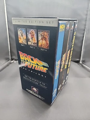 Back to the Future Trilogy and the Secrets of the Trilogy (VHS, 1991, Limited... - Image 1 of 4