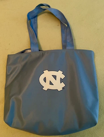 UNC tote bag, zip top, fully lined with inner zipped pocket Cover