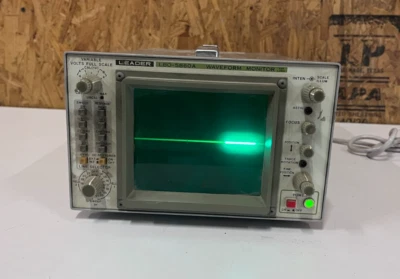 MONITOR DE FORMA DE ONDA Leader LBO-5860A-SIN PROBAR Foto 1 de 4