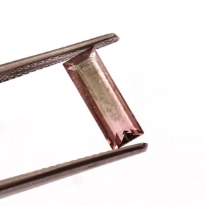 Loose Gemstone Natural Bio Tourmaline Emerald Cut Faceted Baguette Gemstone A778 - Picture 1 of 3