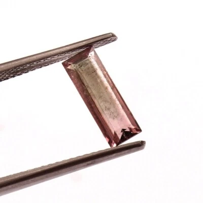 Loose Gemstone Natural Bio Tourmaline Emerald Cut Faceted Baguette Gemstone A778 - Image 1 of 3