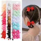 Hairpin Bows Tail Hair Clip Headwear Photo Props Multi Color Sweet Cute 10pcs O