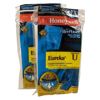 Honeywell Eureka Style U-FilterPower Vacuum Bags Upright Series 7600-7900 & 9000 - Image 1 of 2