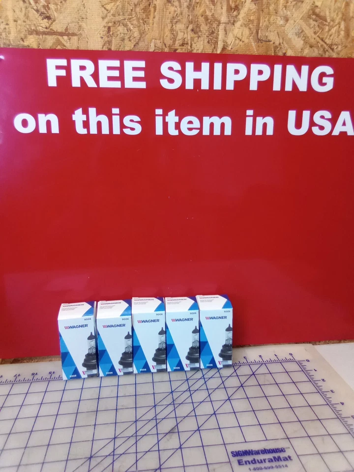 Paquete de 5 faros halógenos Wagner 9006 Foto 1 de 4